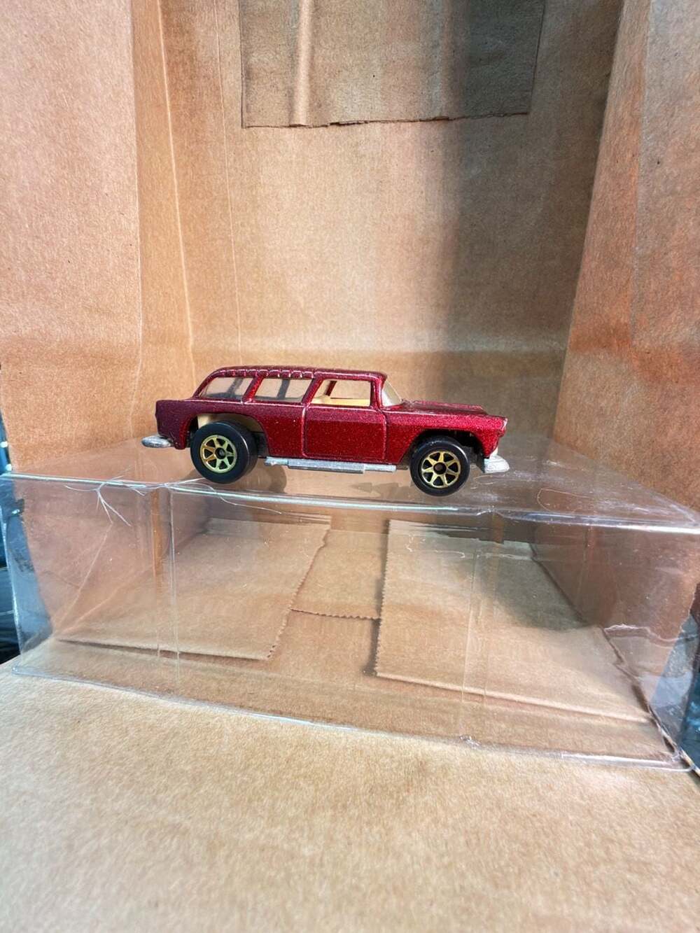 Hot Wheels Classic Nomad Red Diecast Toy Car